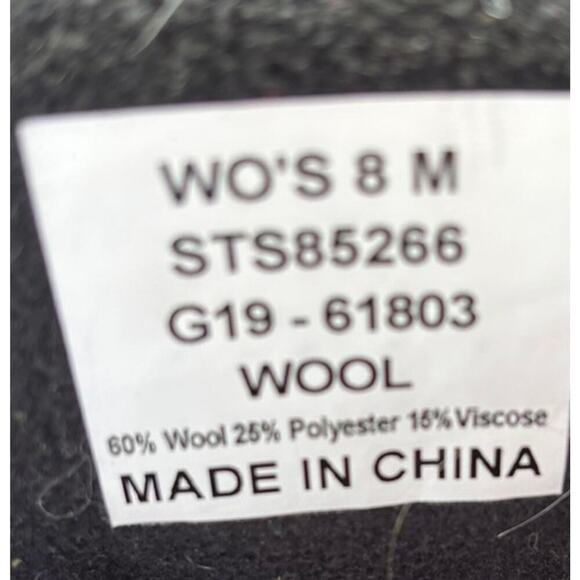 Sperry Womens 8 Saltwater Red Buffalo Plaid Zip Up Duck Boots Winter Rain - Picture 3 of 8